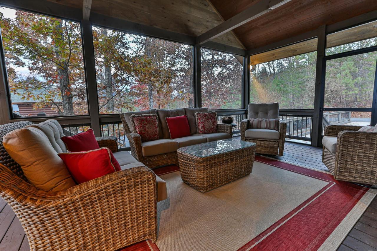 Eagles Crest - Long Range Layered Mountain Views In Peaceful Neighborhood! Villa Mineral Bluff Eksteriør billede