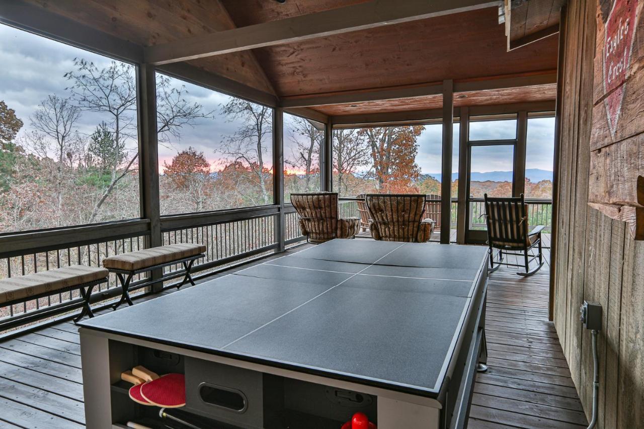 Eagles Crest - Long Range Layered Mountain Views In Peaceful Neighborhood! Villa Mineral Bluff Eksteriør billede